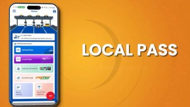 MobileScreen Showing the How to Apply for Local Pass in Rajmargyatra App